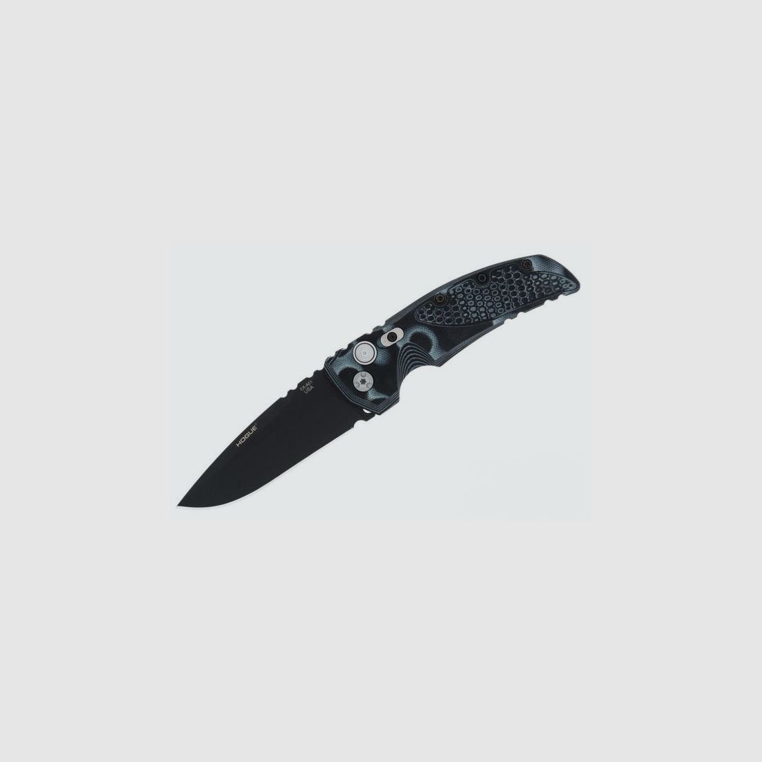 Hogue EX-A01 3.5" G-Mascus All Black Droppoint Automatikmesser, Bild 1 von 10