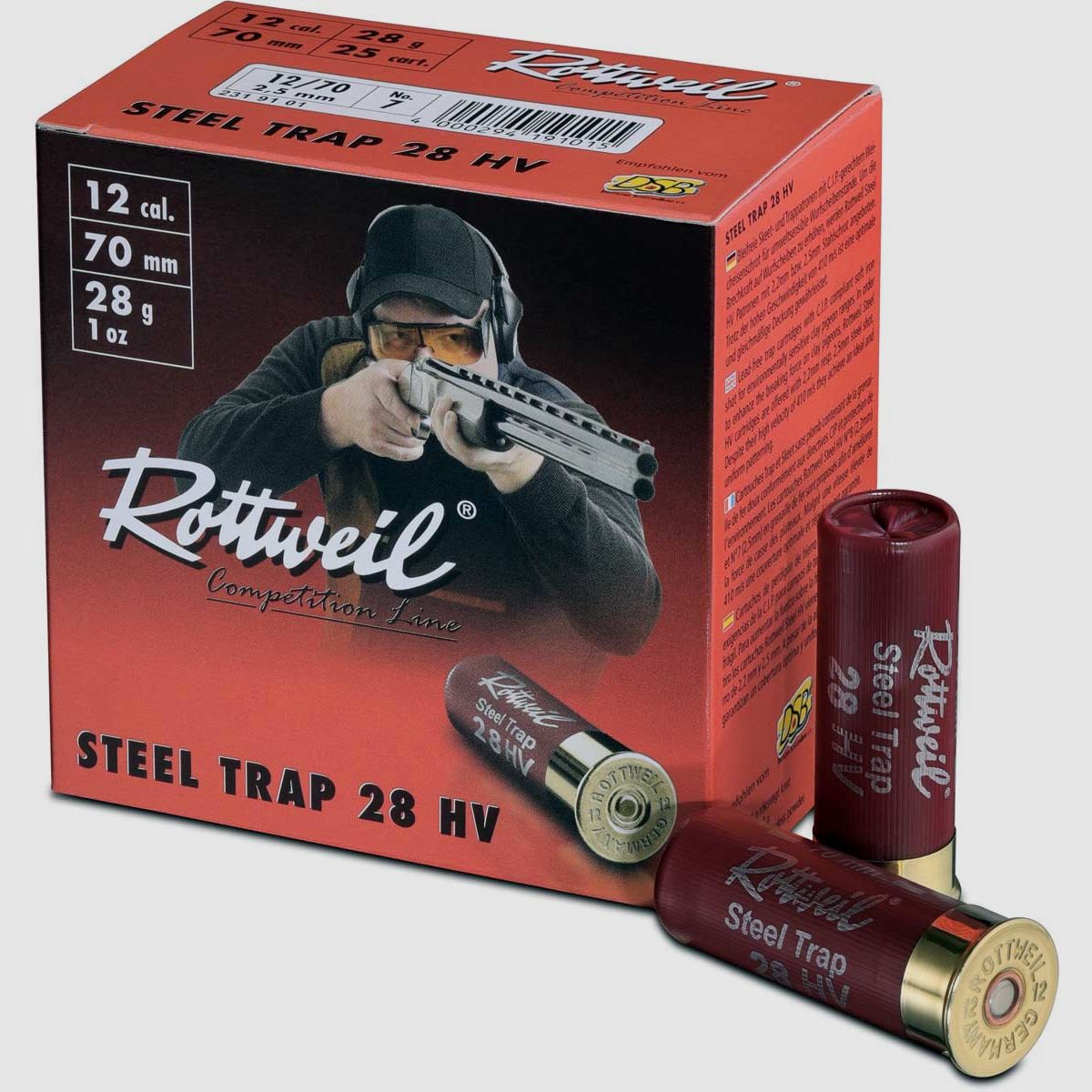 Rottweil 12/70 Special Steel Trap 28 2,5mm - 28g