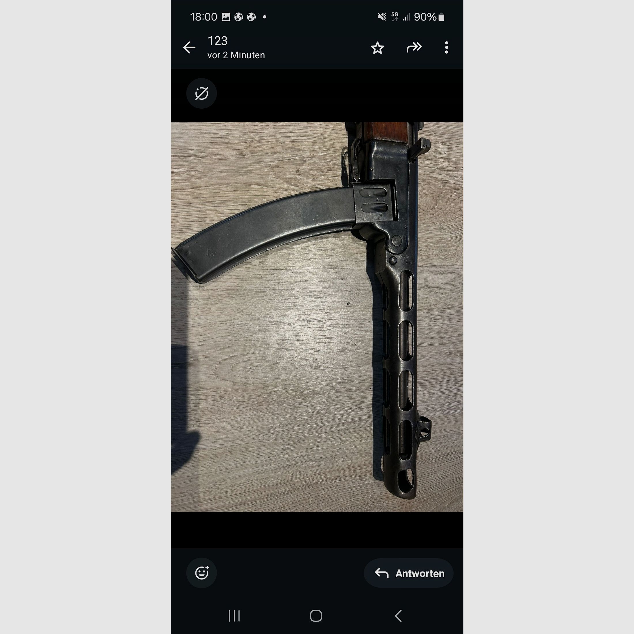 Deko Schpagin PPSH 41 Kal. 7.62x25 RAR