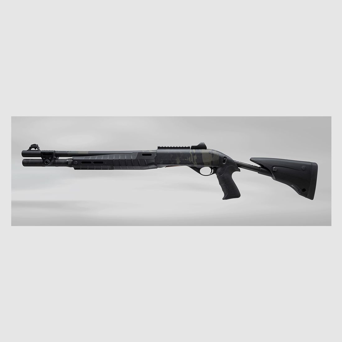 Semi-automatisch geweer M2-G1 Tactical Multicam Black telescopische kolf, afbeelding 1 van 2