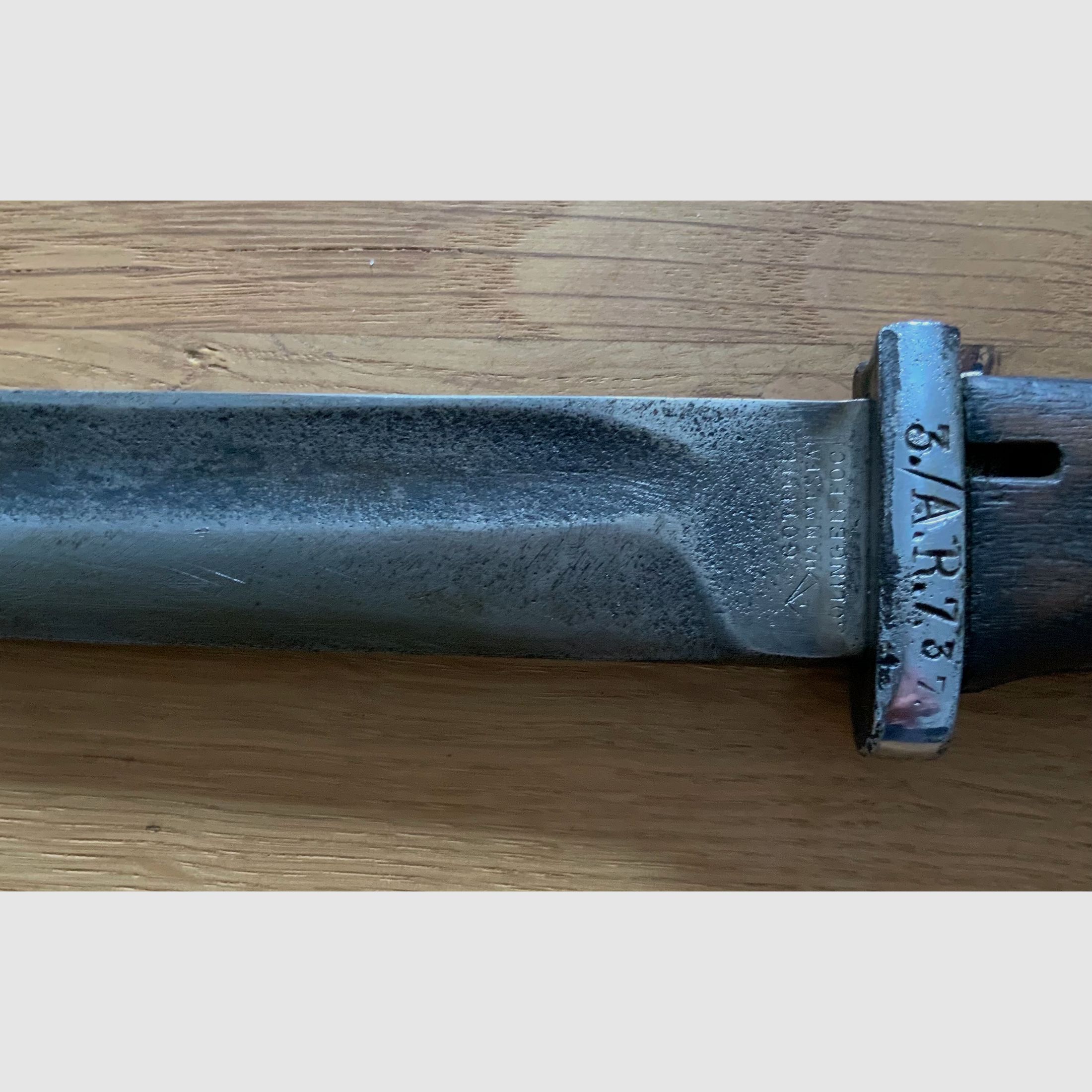 Bajonett für k98 WK1 und scheide aus WK 2 