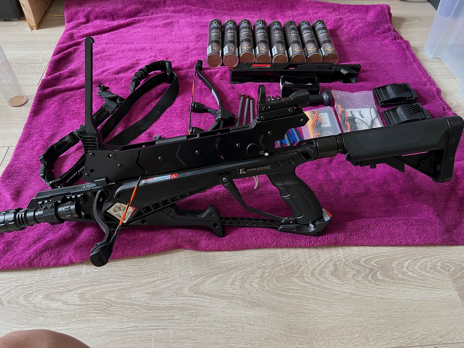 Ballesta Cobra Adder 7 disparos cargador