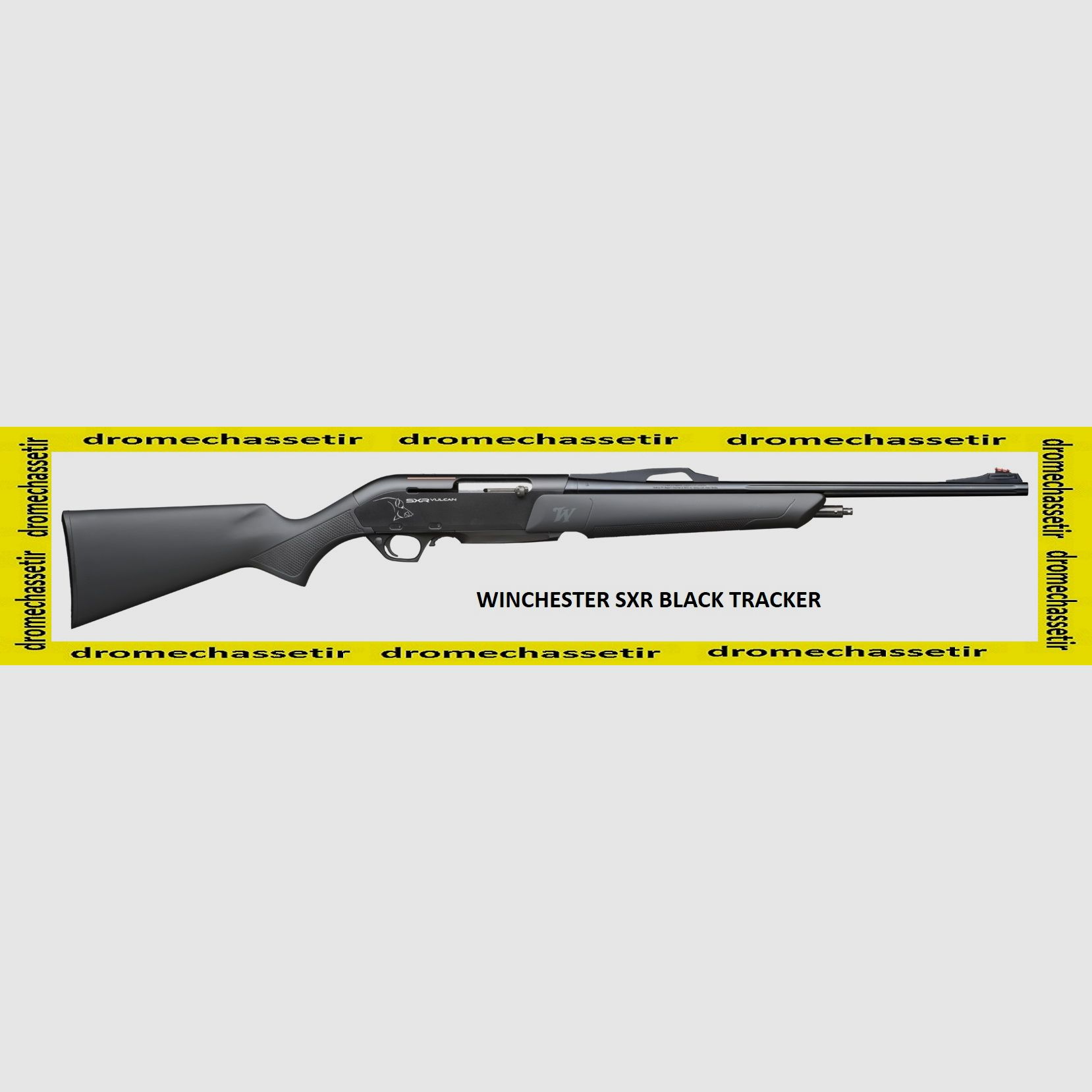 Winchester SXR Black Tracker fluted, cal 300 Win mag, canna 47 cm