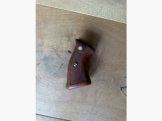 Ruger Security Six High Back grips wood