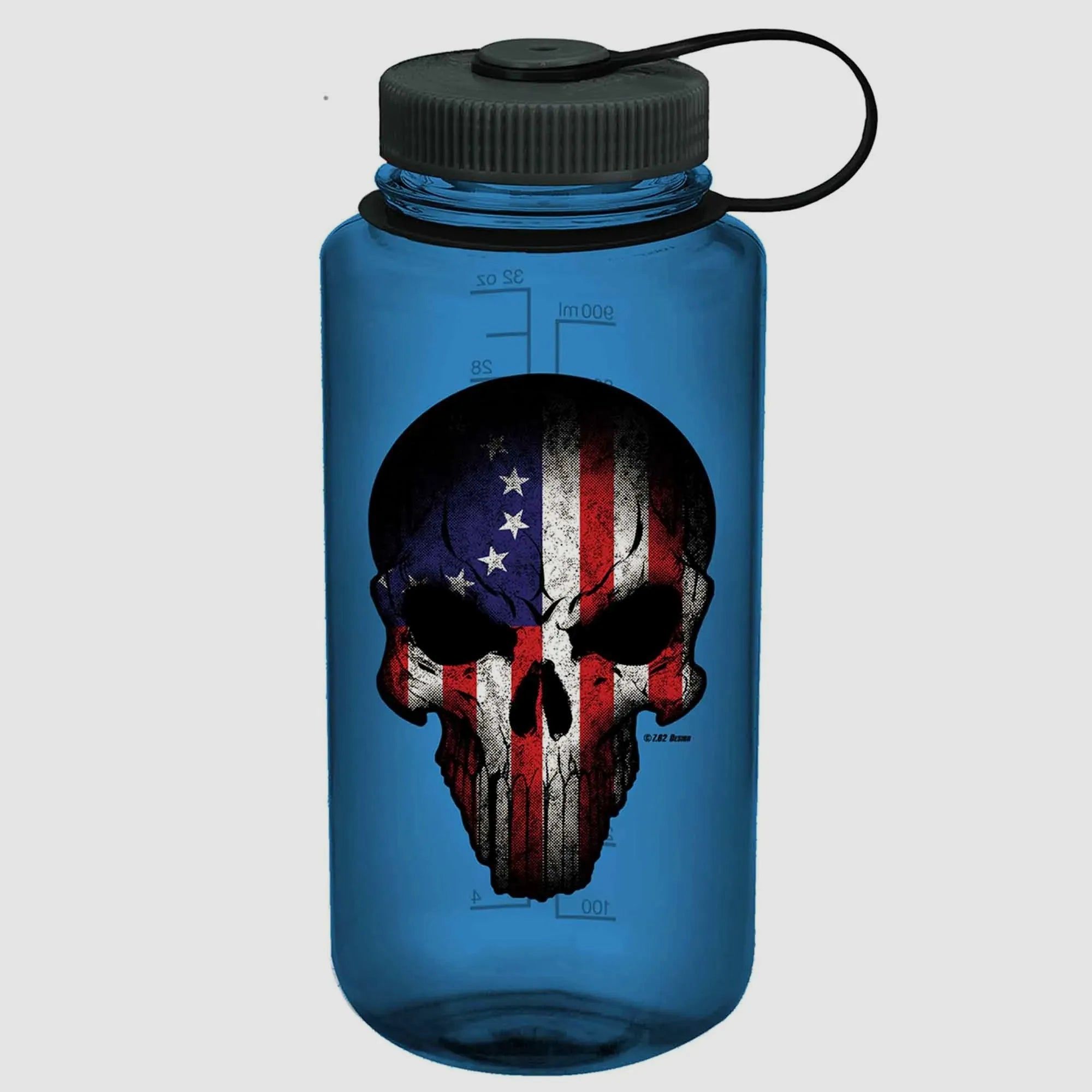 7.62 Design 7.62 Design Trinkflasche Nalgene 501 Skull 950 ml blau