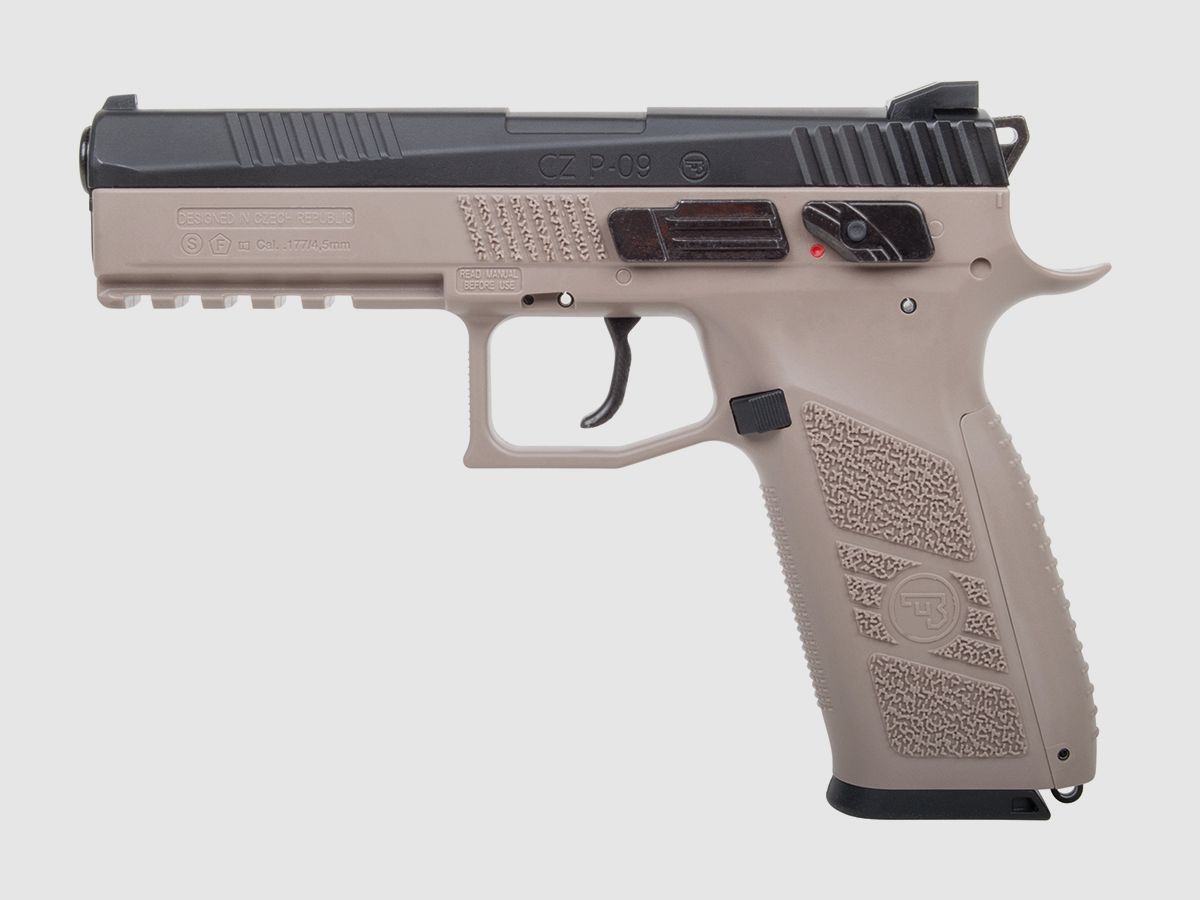 CZ 75 P-09 Duty Bicolor 4,5mm - Druckluft Co2 BlowBack