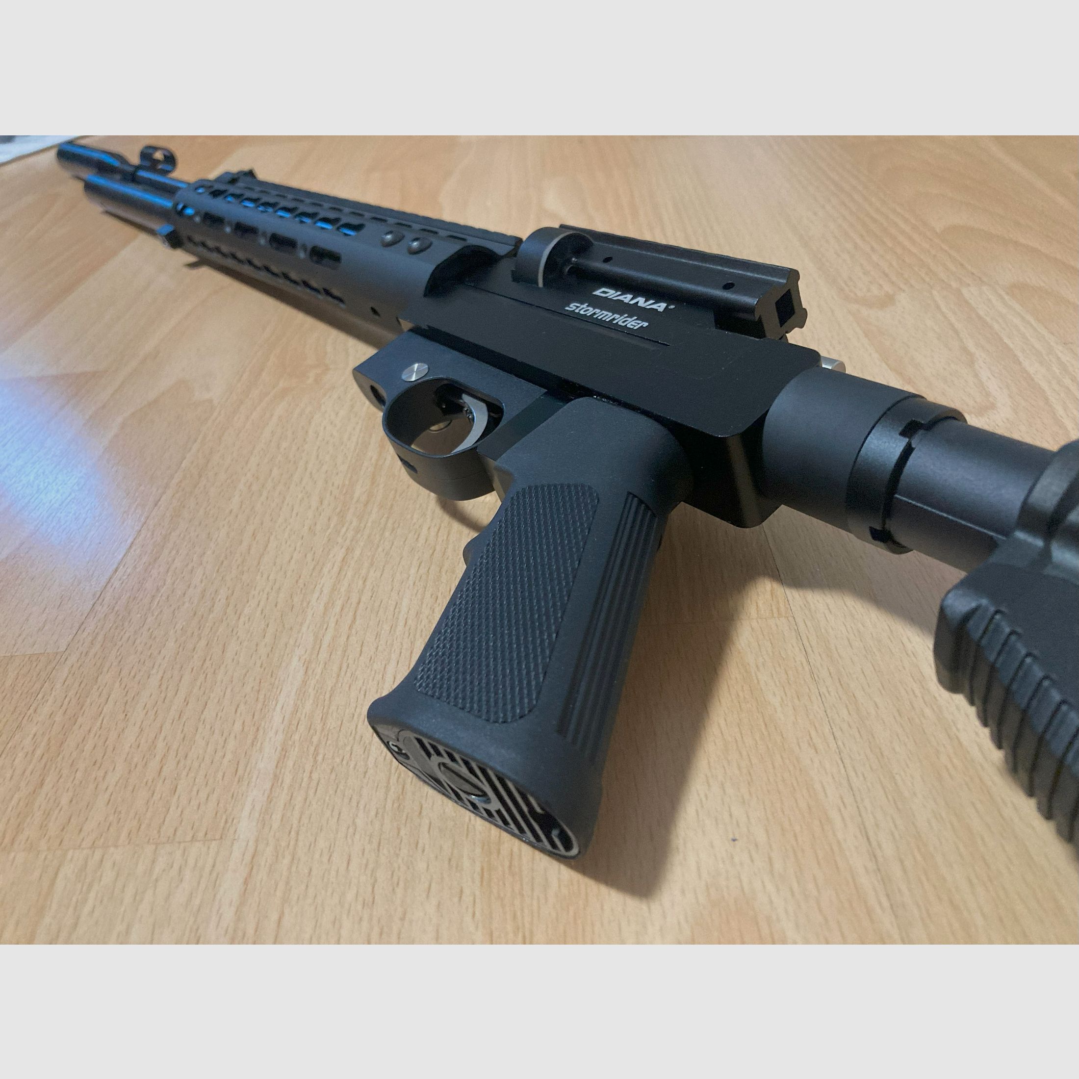 Diana Stormrider Luftgewehr Kaliber 5,5mm Umbau AR15 Stil Top Zustand mit viel Zubehör