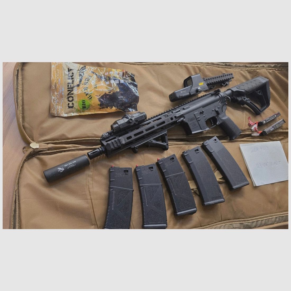 KOMPLETTSET MK-18 Daniel Defense Full tuning 