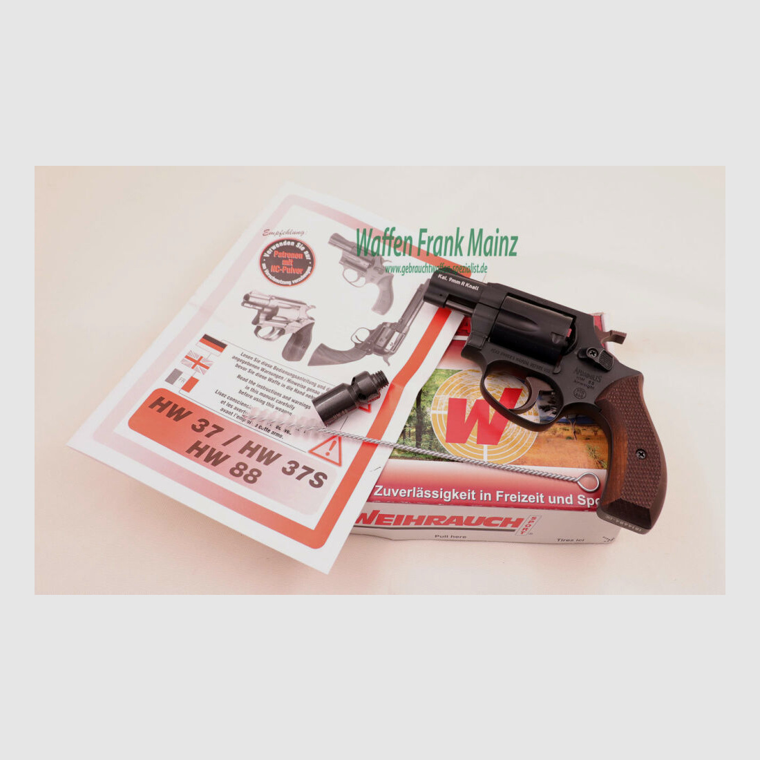 Weihrauch - Mellrichstadt HW 88 Super-Airweight 9mm R Knall / .380