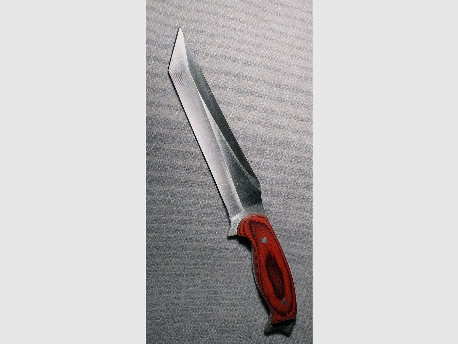 Cuchillo de campo con hoja Tantok y mango de madera Pakkaholz – ¡incl. 30 cm NUEVO!