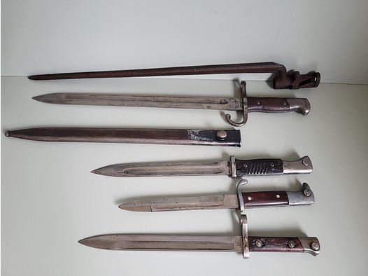 Bajonetten Konvolut - Mauser  - k98  - 2 WK 