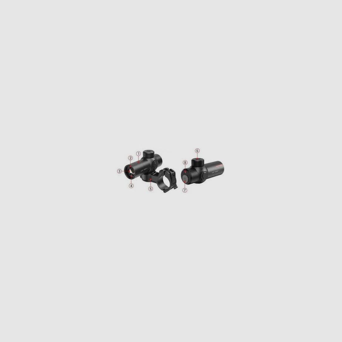 TELEMETRO INFIRAY ILR-1200-1 LASER RANGE FINDER, immagine 3 di 4