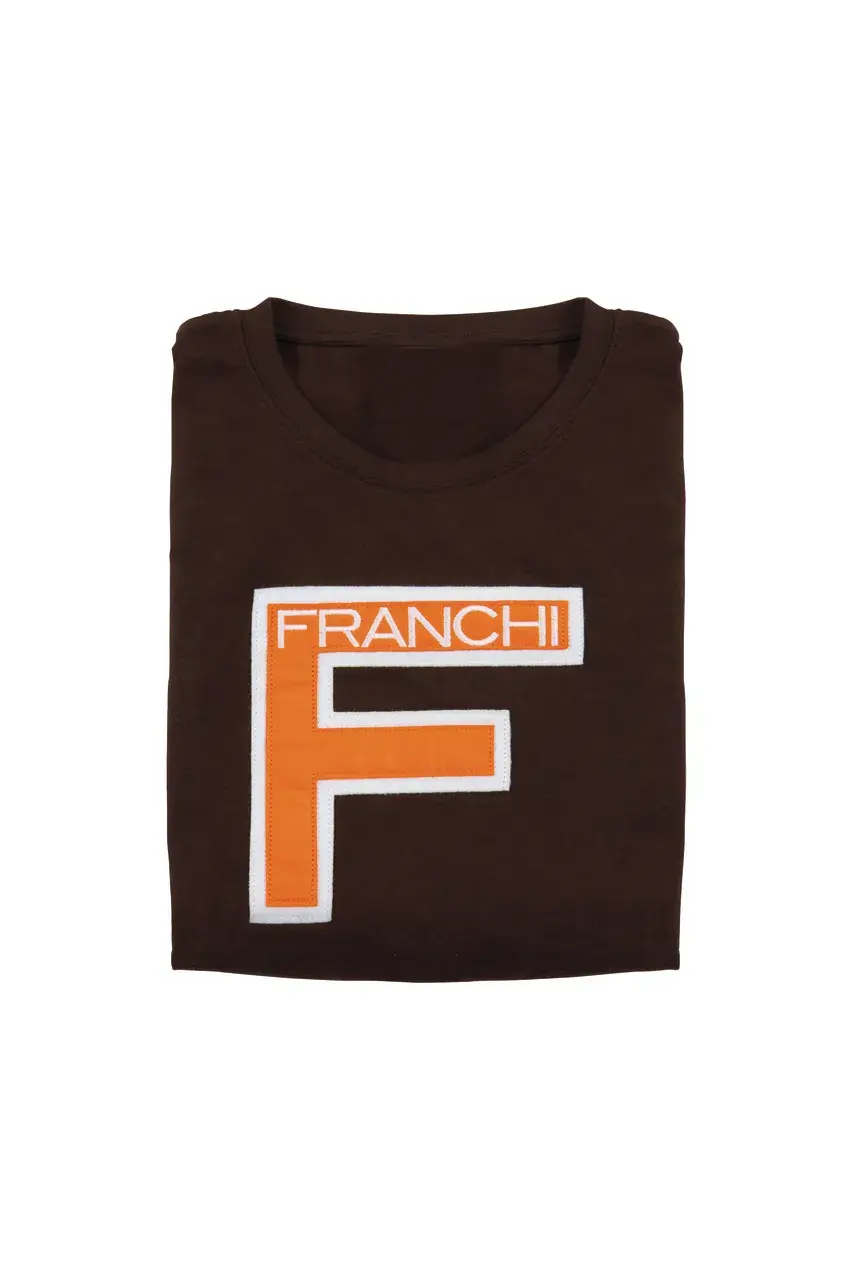 T-Shirt Franchi Marrón, imagen 2 de 2