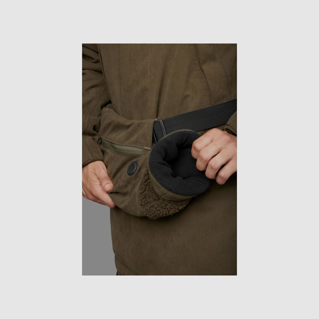 Härkila Unisex Muff Driven Hunt Heat Willow Green