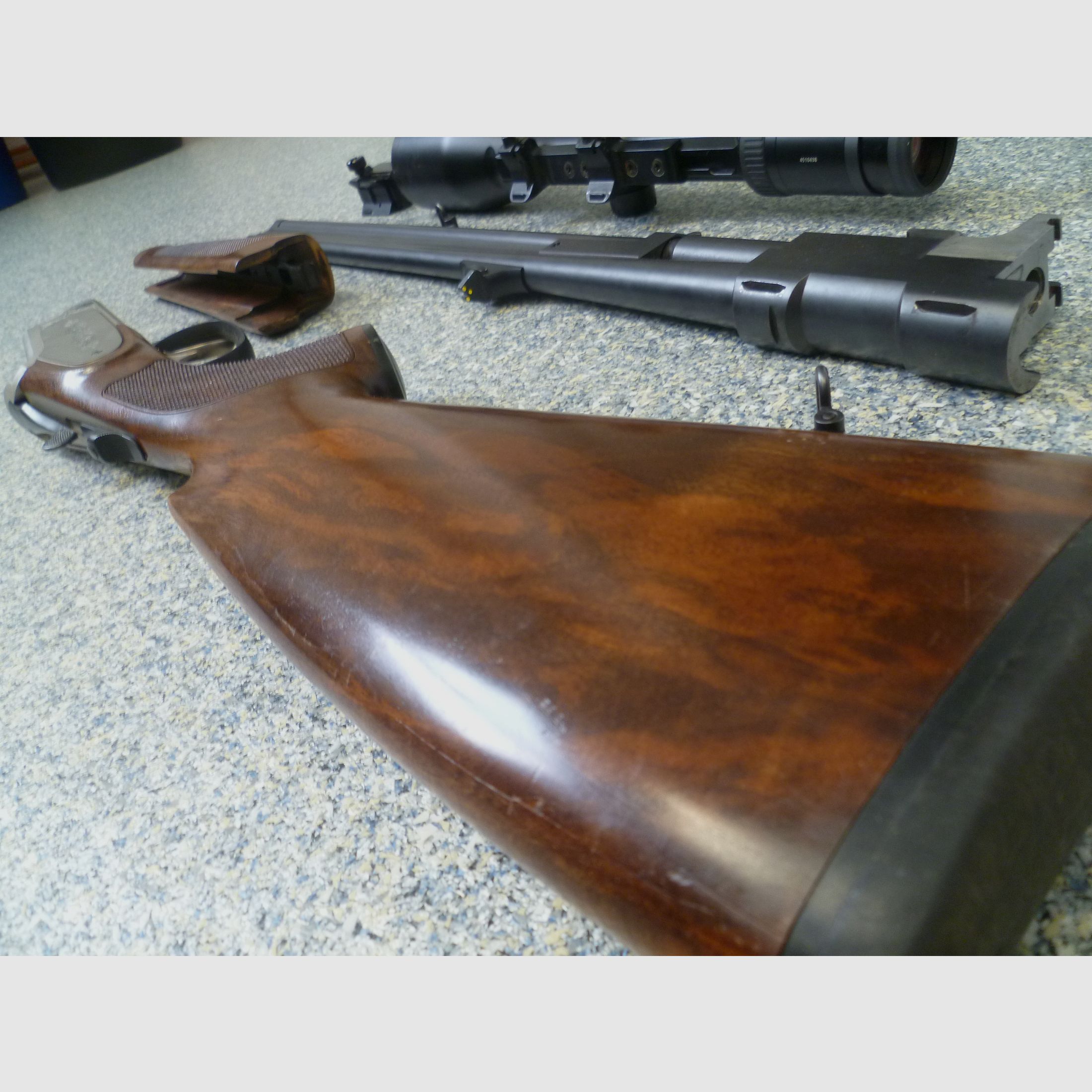 BDB Merkel B3  .30 R Blaser mit Zeiss Victory HT und Docter-Sight