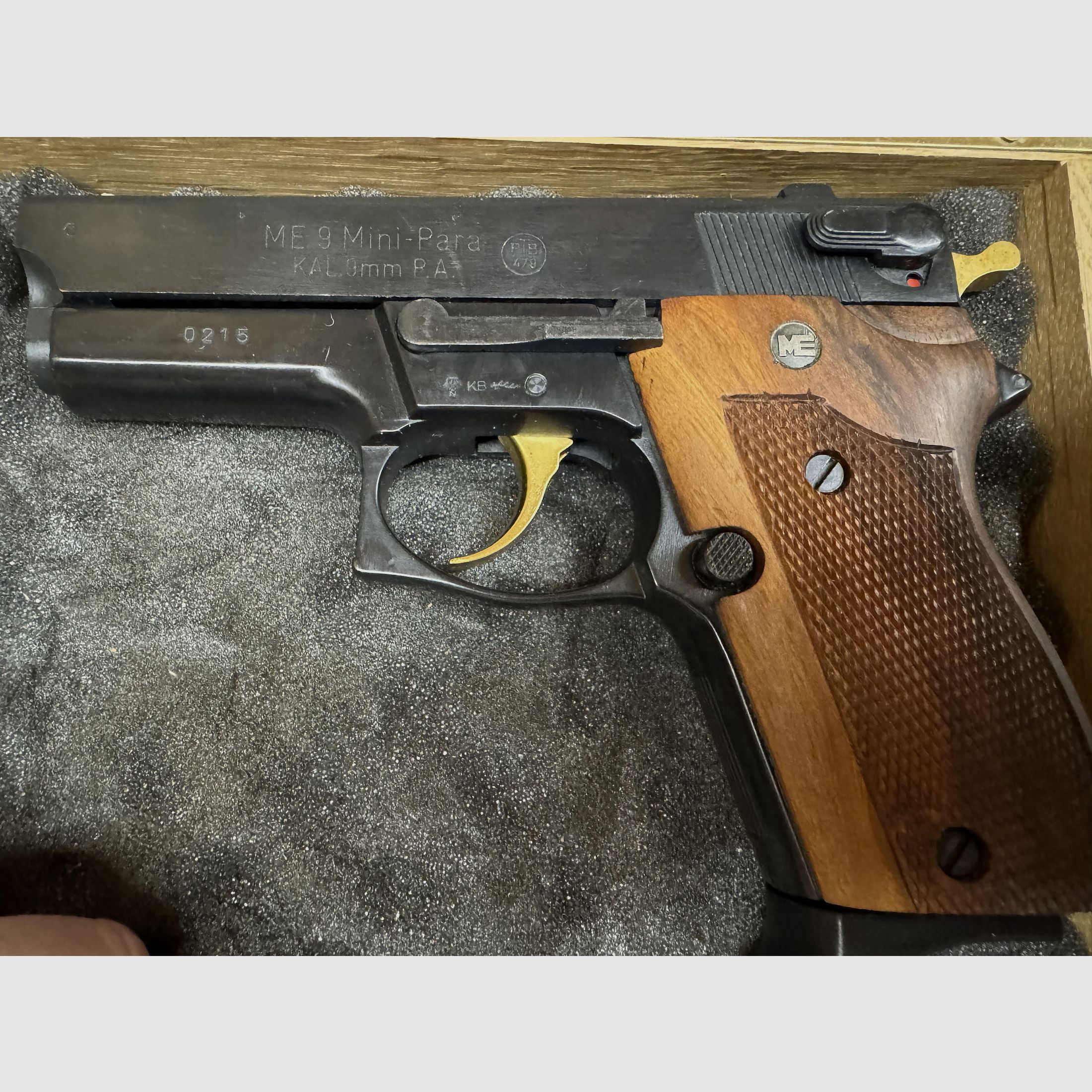 Pistolet alarmowy Cuno Melcher ME 9 Mini-Para – limitowana seria specjalna