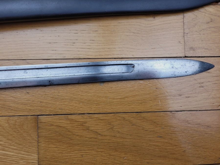 Seltene russische Bajonett für Winchester-Gewehr Mod. 1895 – Winchester-Vertrag von 1915 – komplett und in sehr gutem Zustand, Bild 5 von 11