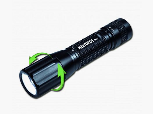 NEXTORCH PA5 660 Lumen fokussierbare LED Taschenlampe Leuchtweite 220m