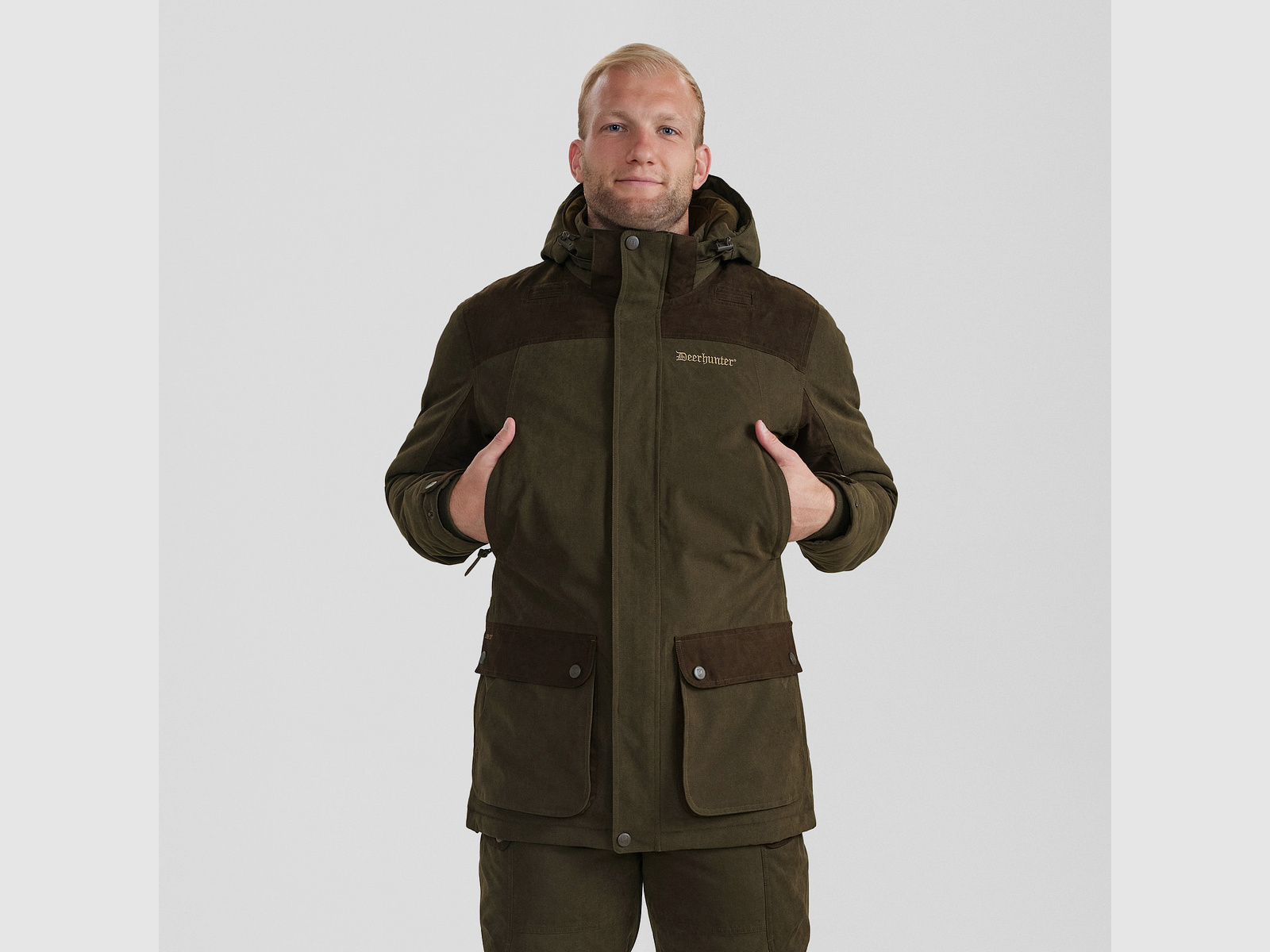 Deerhunter Eagle Winterjacke Herren Tarmac Green 46
