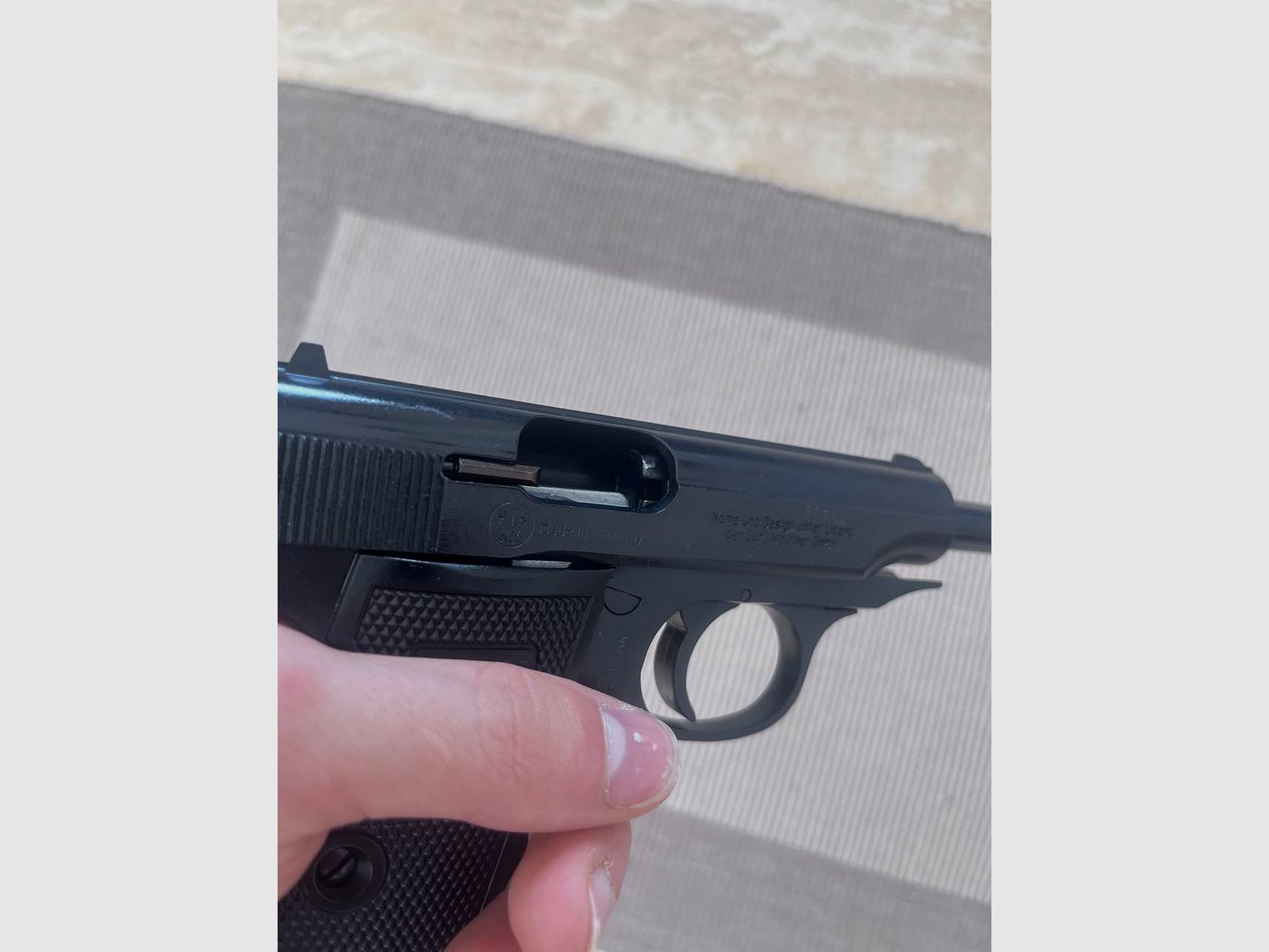 RECK Mod. PP cal.9 mm P.K.A