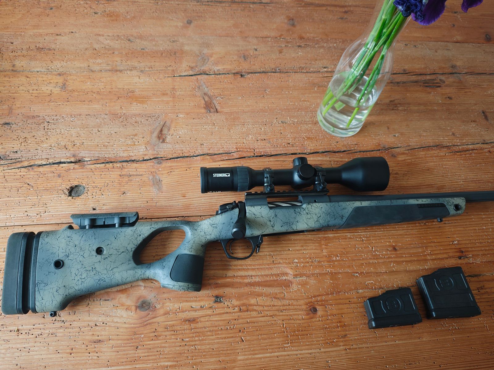 <Bergara B14 otwór na kciuk