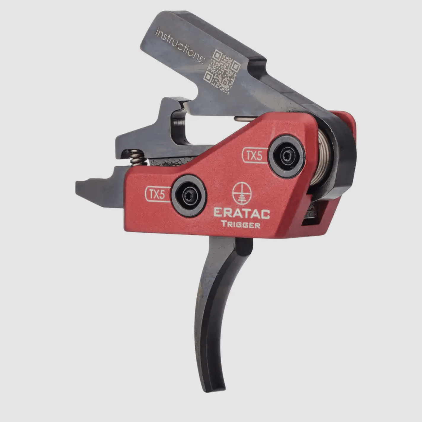 Eratac Drop-In Trigger pour systèmes AR-15 avec gâchette courbée, image 1 sur 2