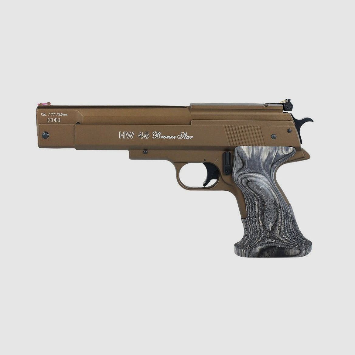 Weihrauch HW 45 Bronze Star Pistola ad aria Cal. 4,5 mm Diabolo