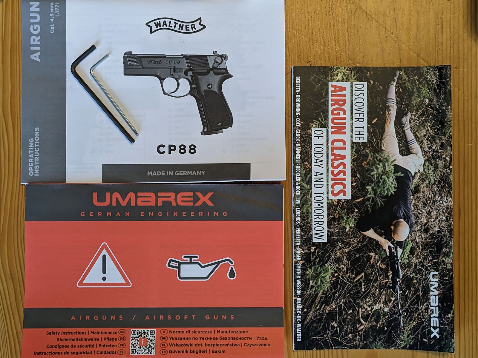 Walther CP88 Competition, vernickelt. Inkl. viel Zubehör!