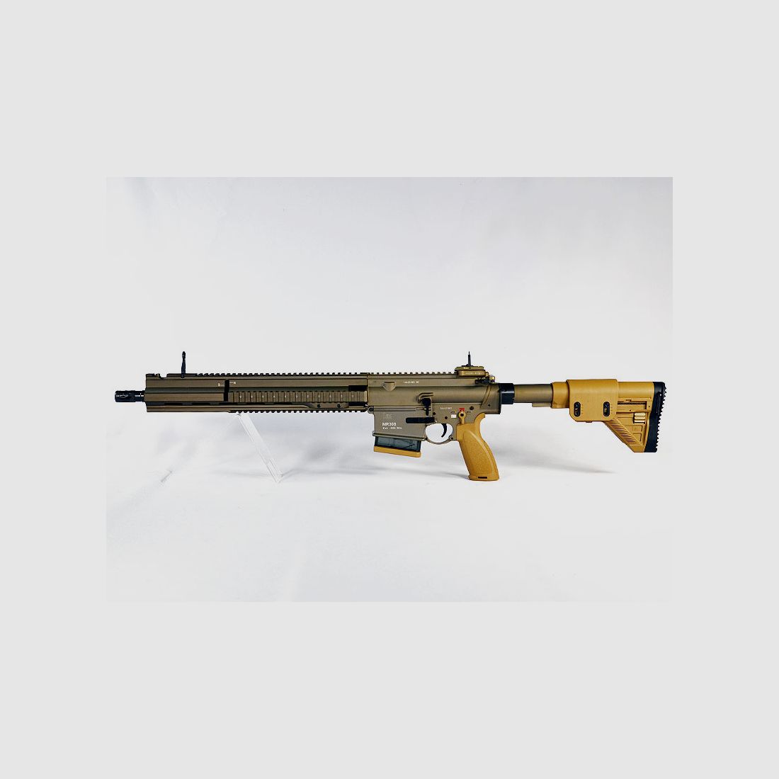 Heckler & Koch MR308 A3-28, Sand color barrel length 16.5"