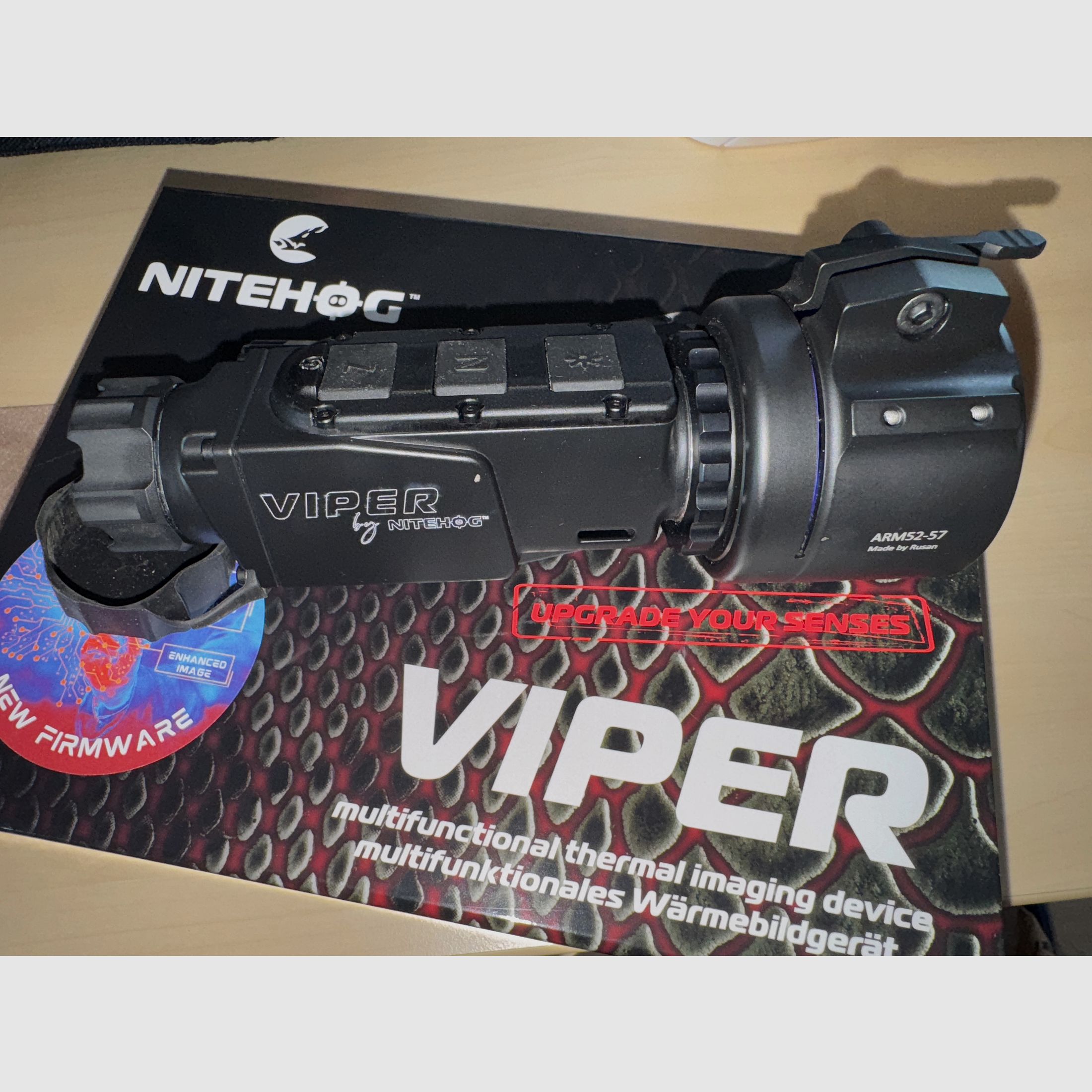 Nitehog Viper 35 TIR-M35 Wärmebildvorsatz – neuwertig 07/2024