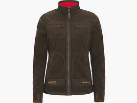 Härkila Kamko Fleecejacke Damen Braun / Rot