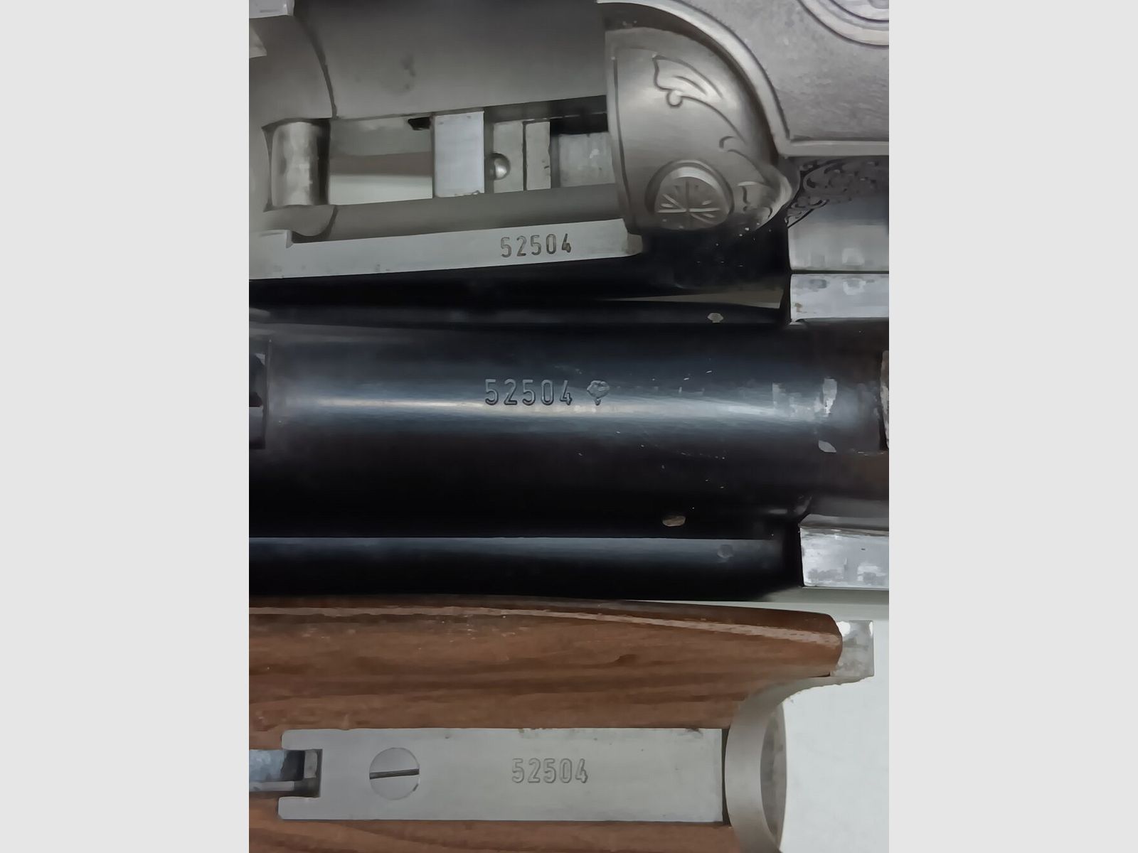 Heym Doppelbüchsdrilling Mod. 37 B