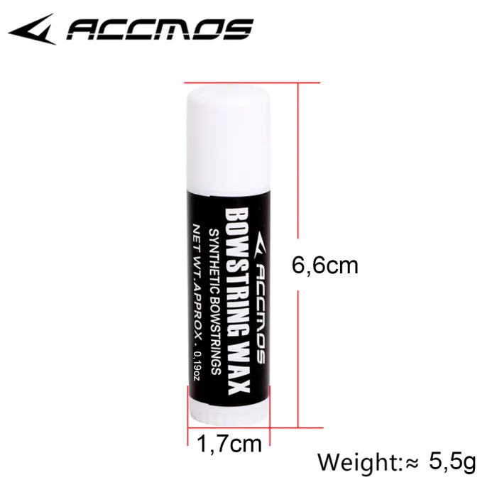 Accmos Sehnenwachs "RAIL LUBE", Stiftform, 0,19 OZ / 5,5 g  (Grundpreis: 0,89€ /g)