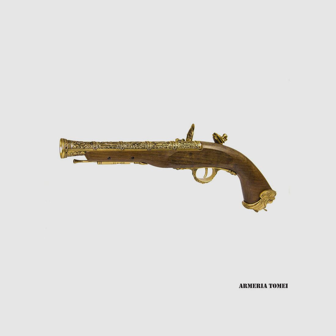 HFC – GASPISTOLE FLINTLOCK GOLD Kal. 6MM, Bild 2 von 2
