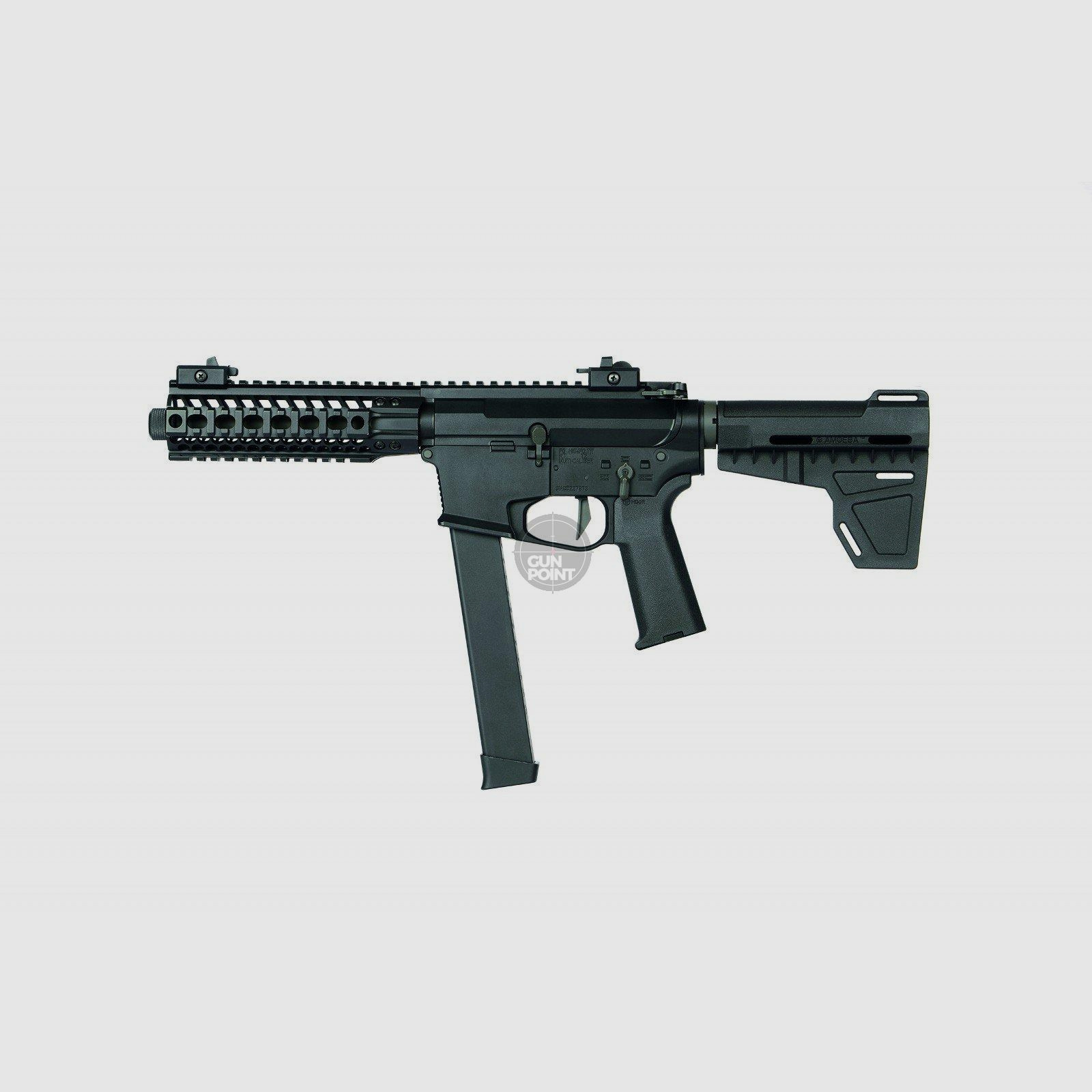 Softair - Fucile - Ares - M4 45 Pistol S Class-L S-AEG - da 18 anni, oltre 0,5 Joule