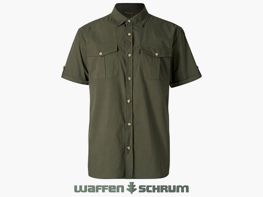 Pinewood Hemd Kurzarm Safari Moss Green
