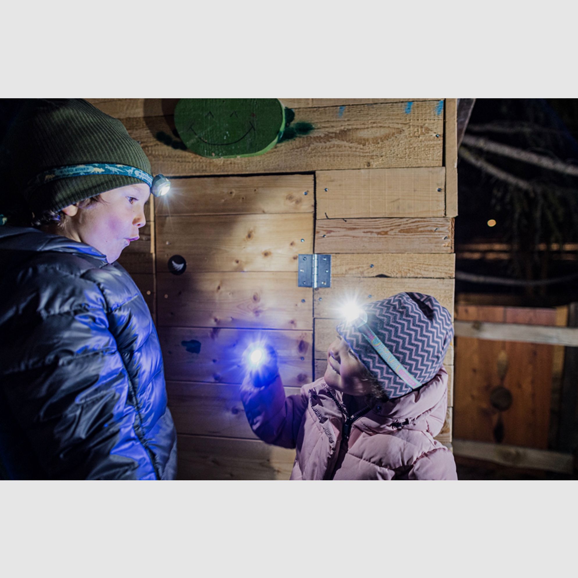 Ledlenser 502538 Latarka czołowa dla dzieci KIDLED2 fioletowa 40 lumenów