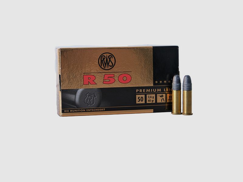 RWS R 50 .22lr KK-Patronen