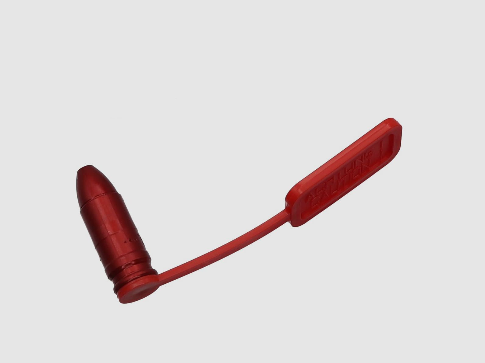 Cartucho de aluminio con bandera de seguridad - 9mm Luger