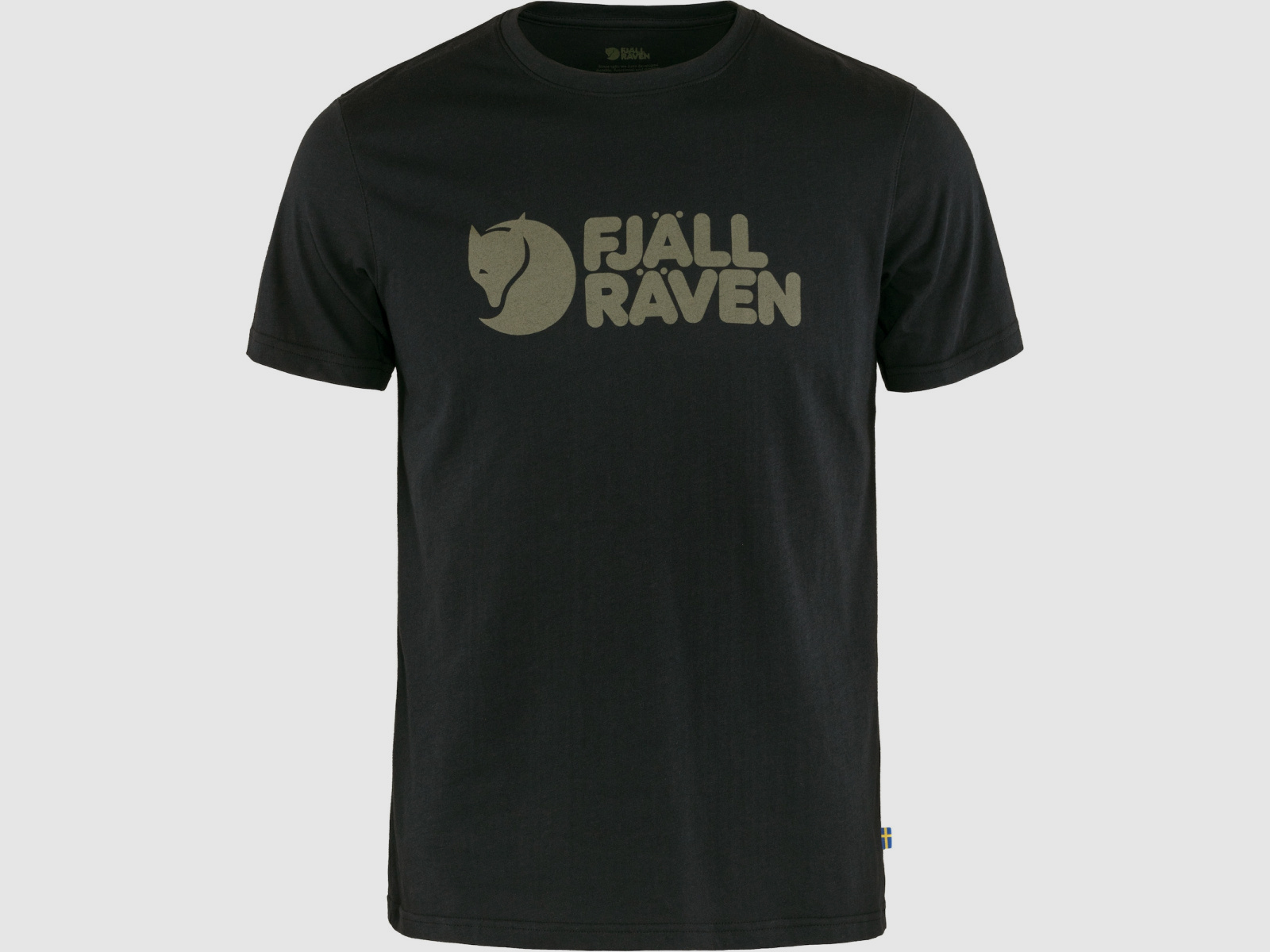 FJÄLLRÄVEN Logo T-shirt M Black