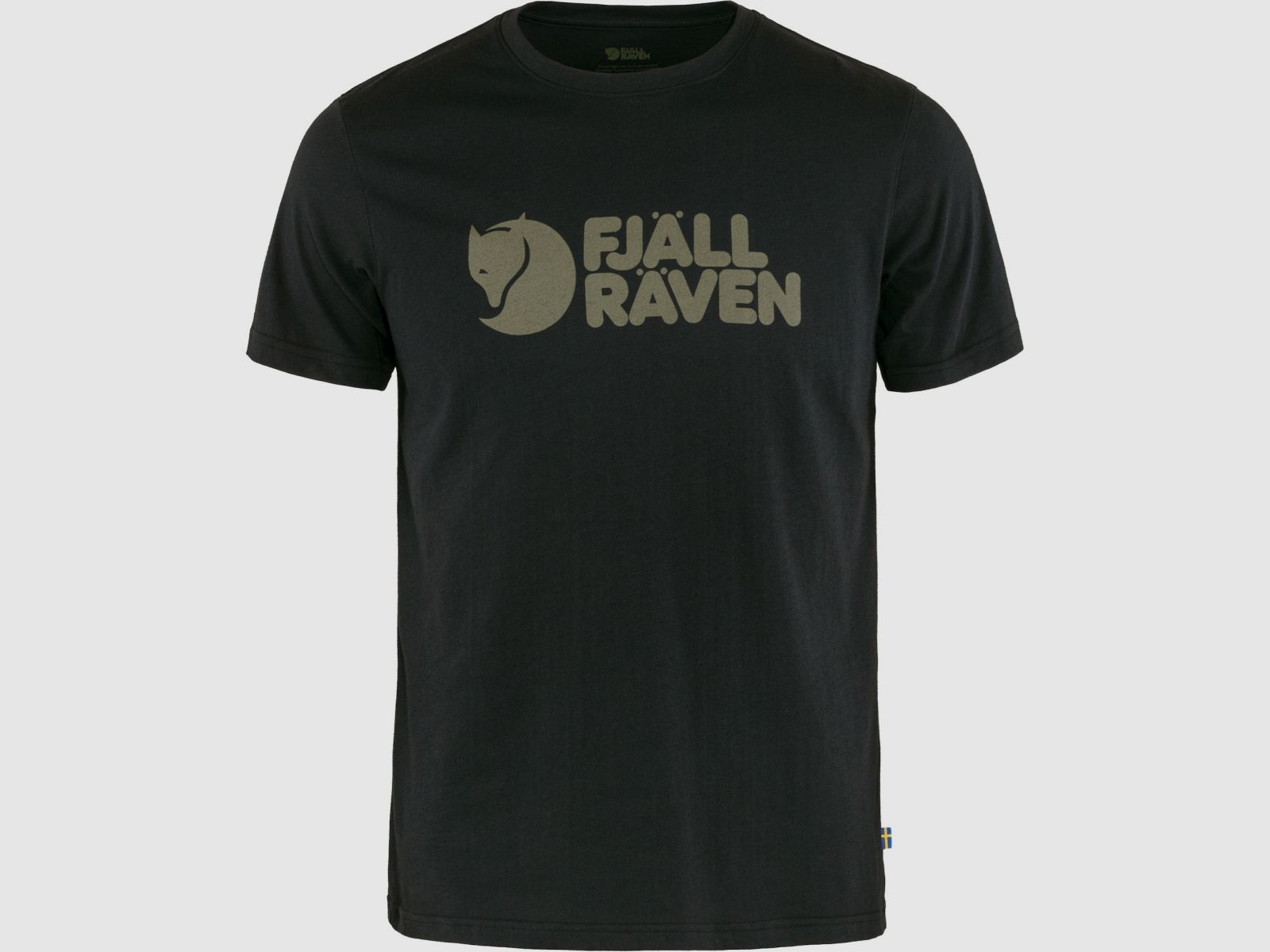 FJÄLLRÄVEN Logo T-shirt M Black