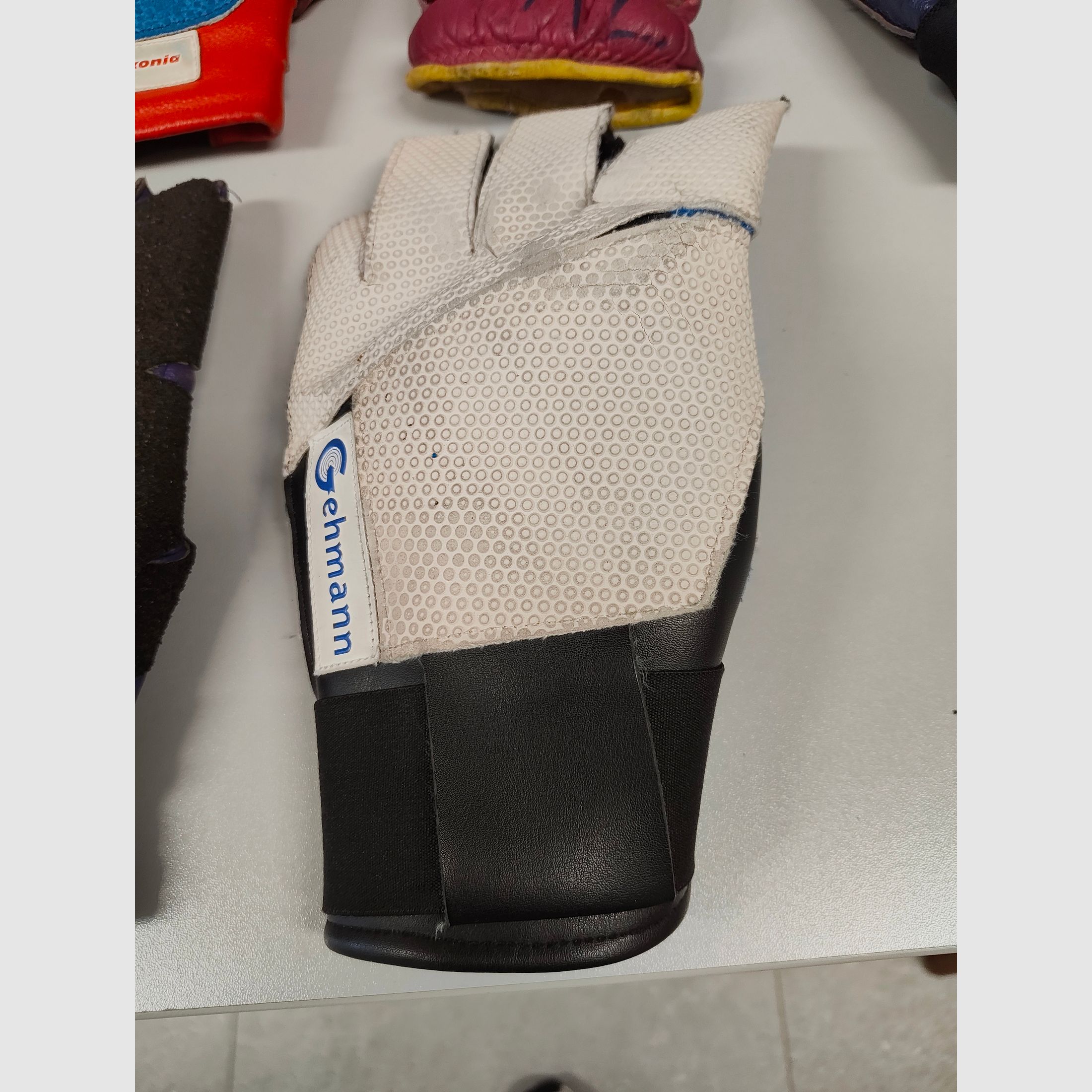 Schießhandschuh Konvolut 7 Stück Gehmann Holme Frankonia Anschütz