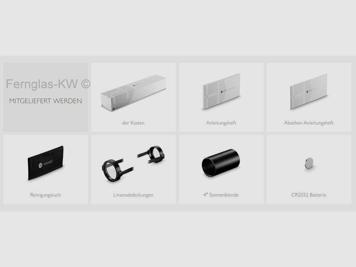 HAWKE 16321 ENDURANCE 30 WA 2.5-10x50 Zielfernrohr LRC 10x Absehen MOA