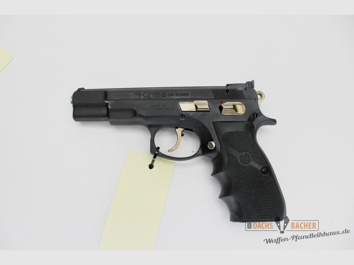 Pistole CZ 85B Kal 9 Para inkl 2 Magazinen und Wechselsystem Kadet .22lr mit 2 Magazinen, Bild 2 von 6