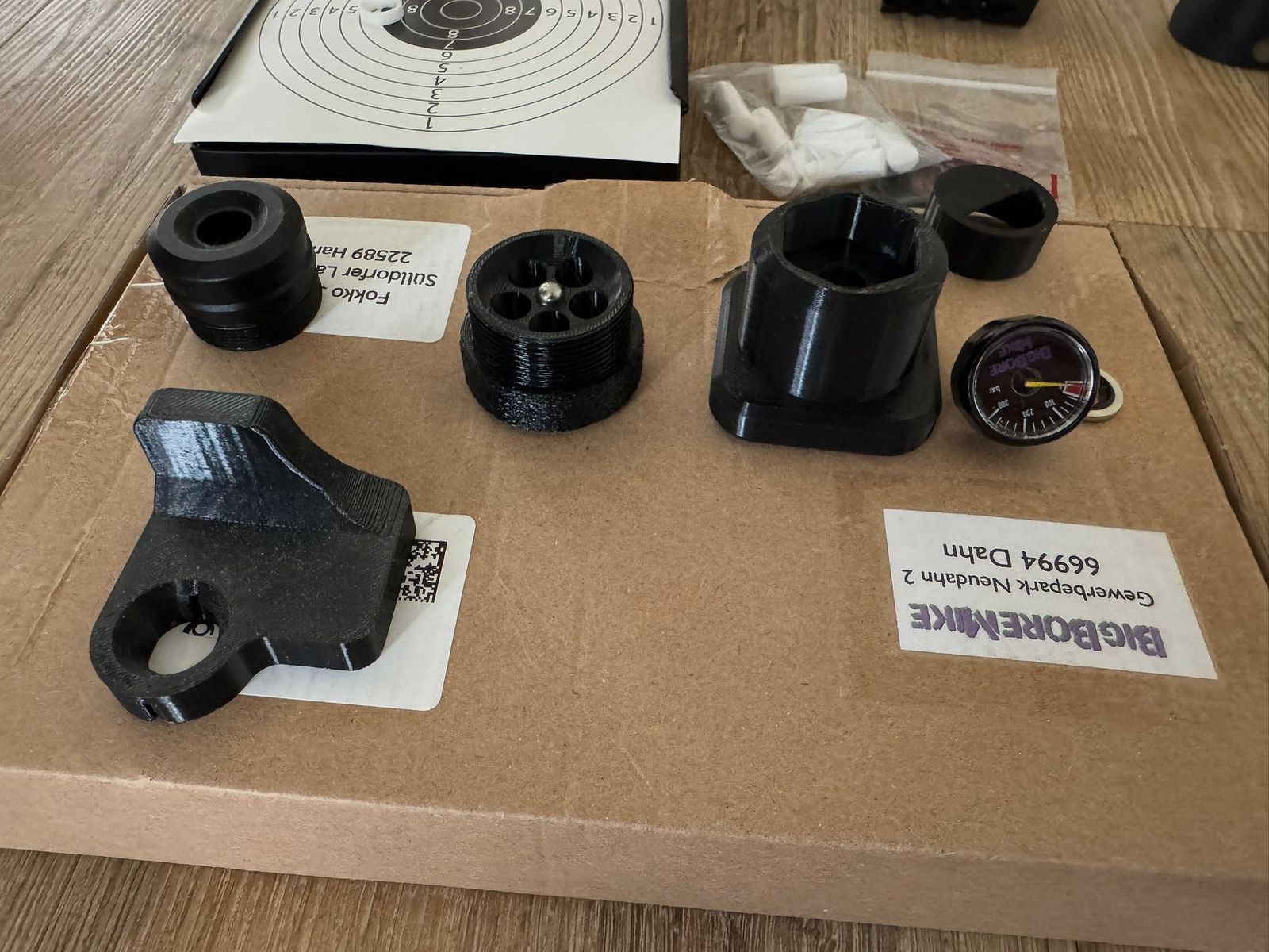 Airgun HPMAX Mk2 kaum benutzt mit div. Zubehör 