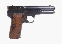 F.L. Langenhahn 7,65Br, calibre 7,65mm Browning || Pistola