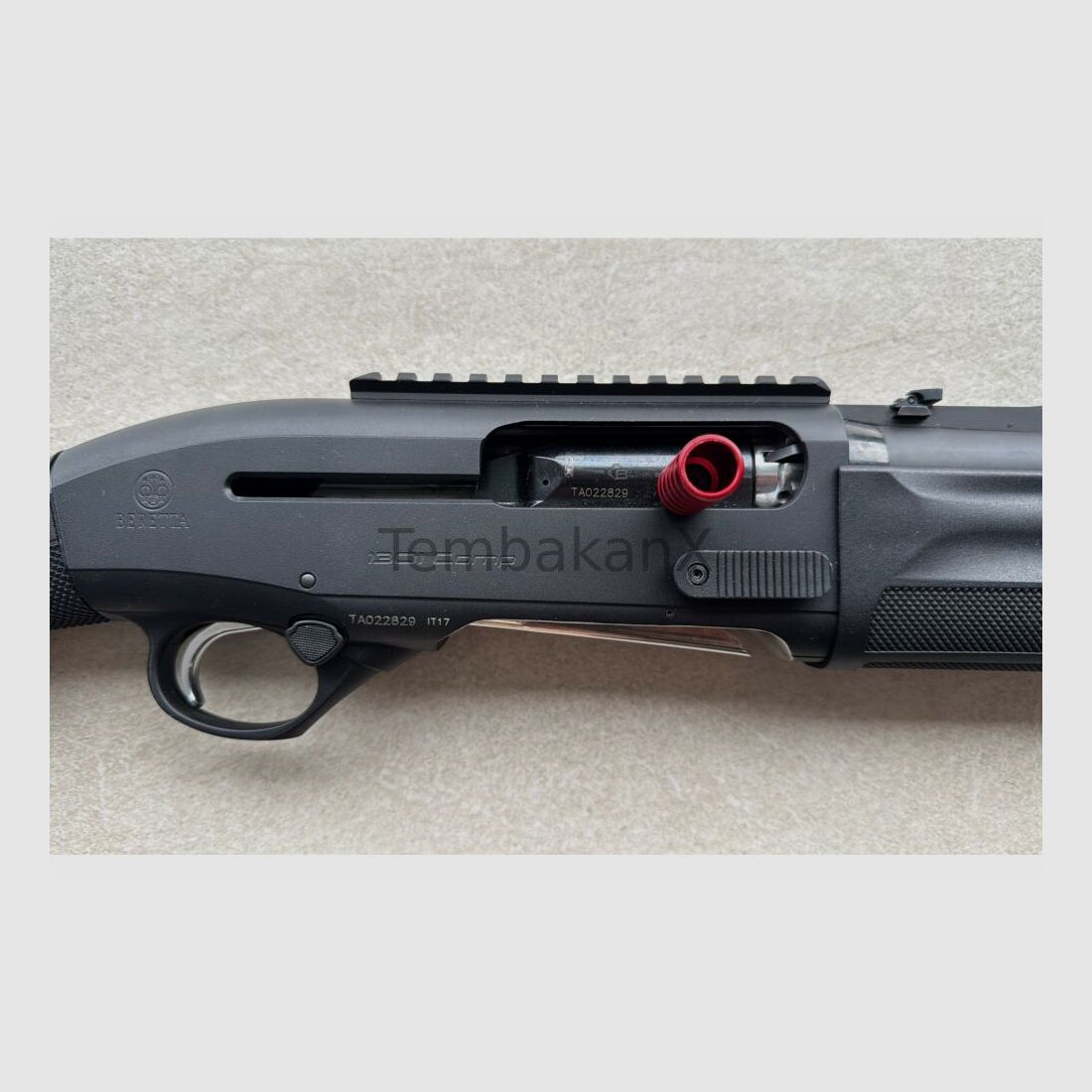 Beretta 1301 Comp incl. magazijnuitbreiding en PK-rail 12/76