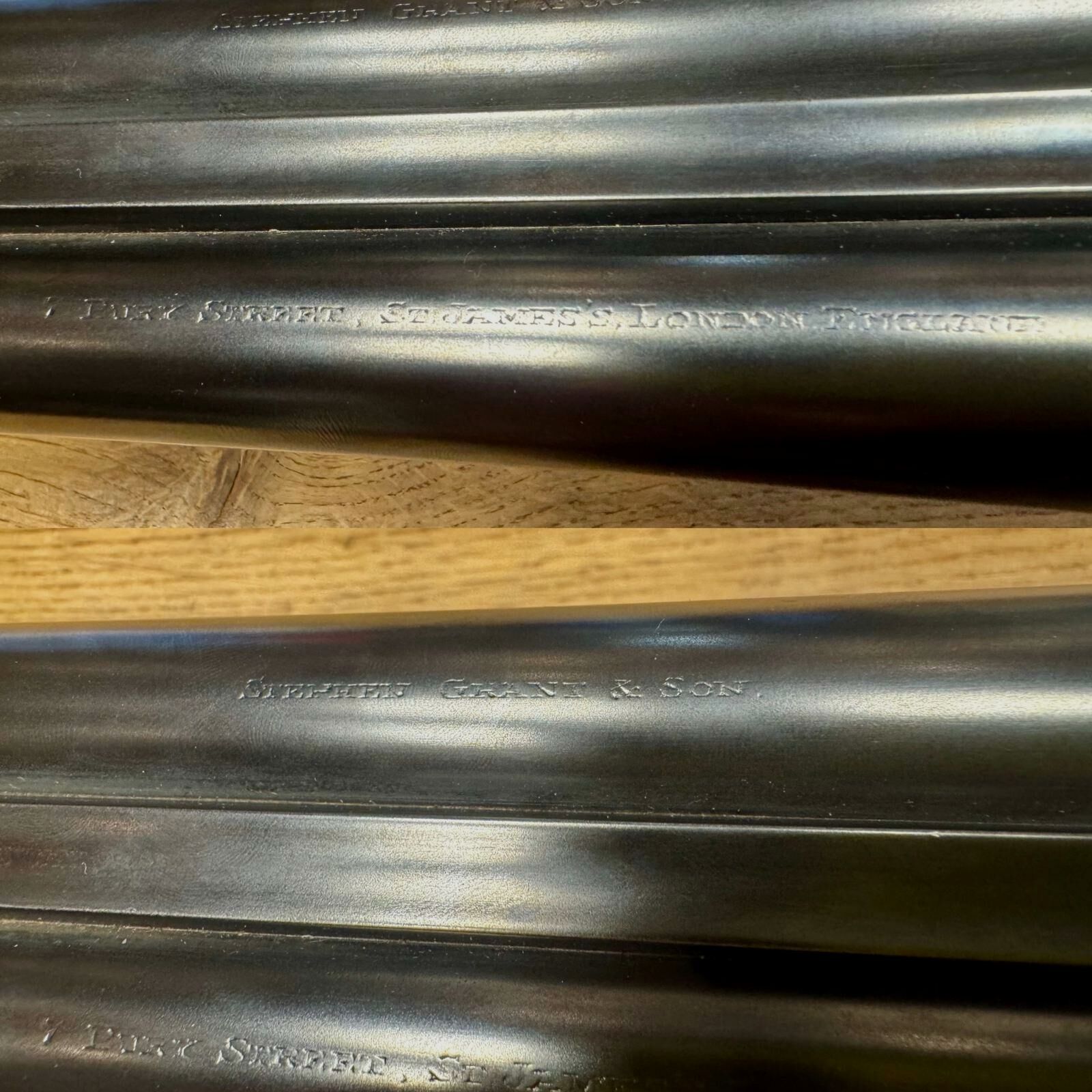 Stephen Grant & Sons Doppeflinte mit Seitenschlossen