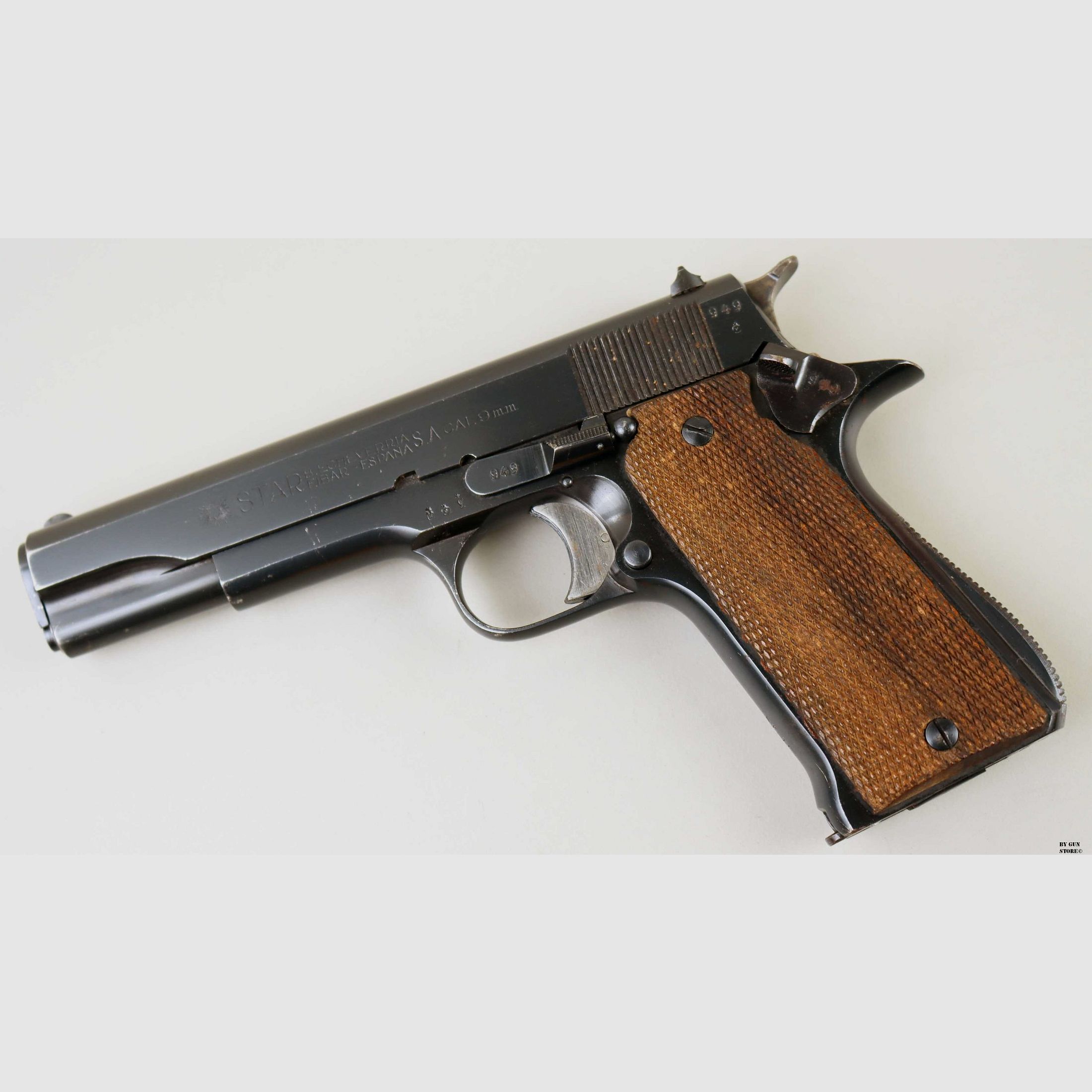 PISTOLE STAR MOD. B Police d'État de Basse-Saxe CAL. 9×19 N° 426949, image 2 sur 11