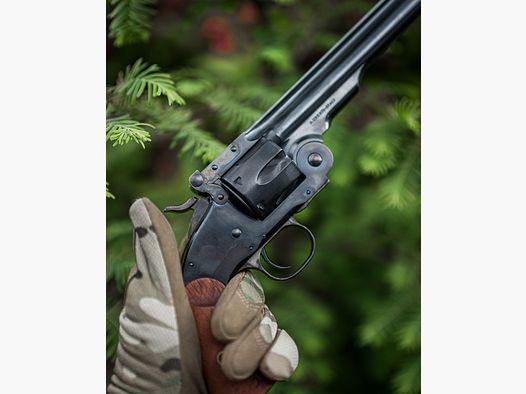 Uberti S&W Modell 3 Schofield 2. Mod. 1875 7 Zoll in .38 Special, wie neu, Smith&Wesson Revolver